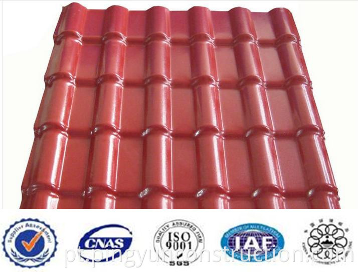 Plastic Spanish Roof Tile